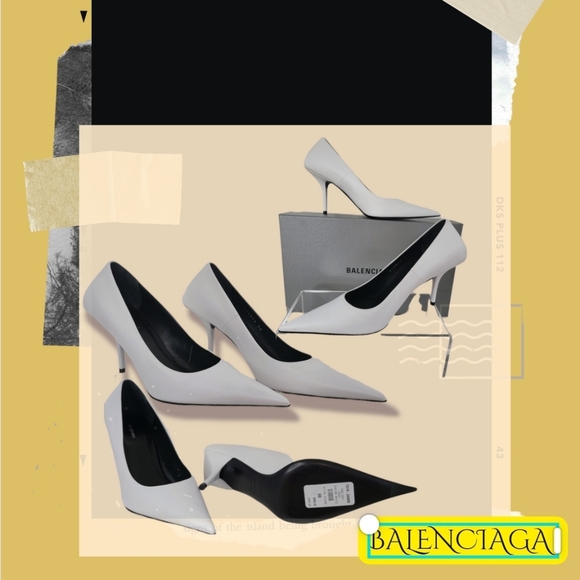 BALENCIAGA WHITE PUMPS - Picture 5 of 7